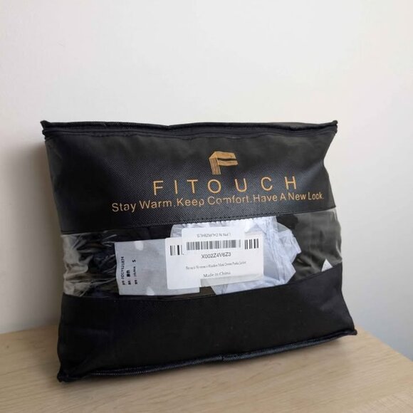 Fitouch Women's Small Down Coat Parka Jacket | 750+ Fill Power | Full-Length - Picture 4 of 7